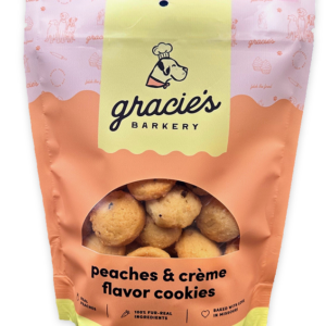 Gracies' Barkery Peaches and Creme Treats for Dogs